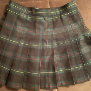 American Apparel Plaid Skirt